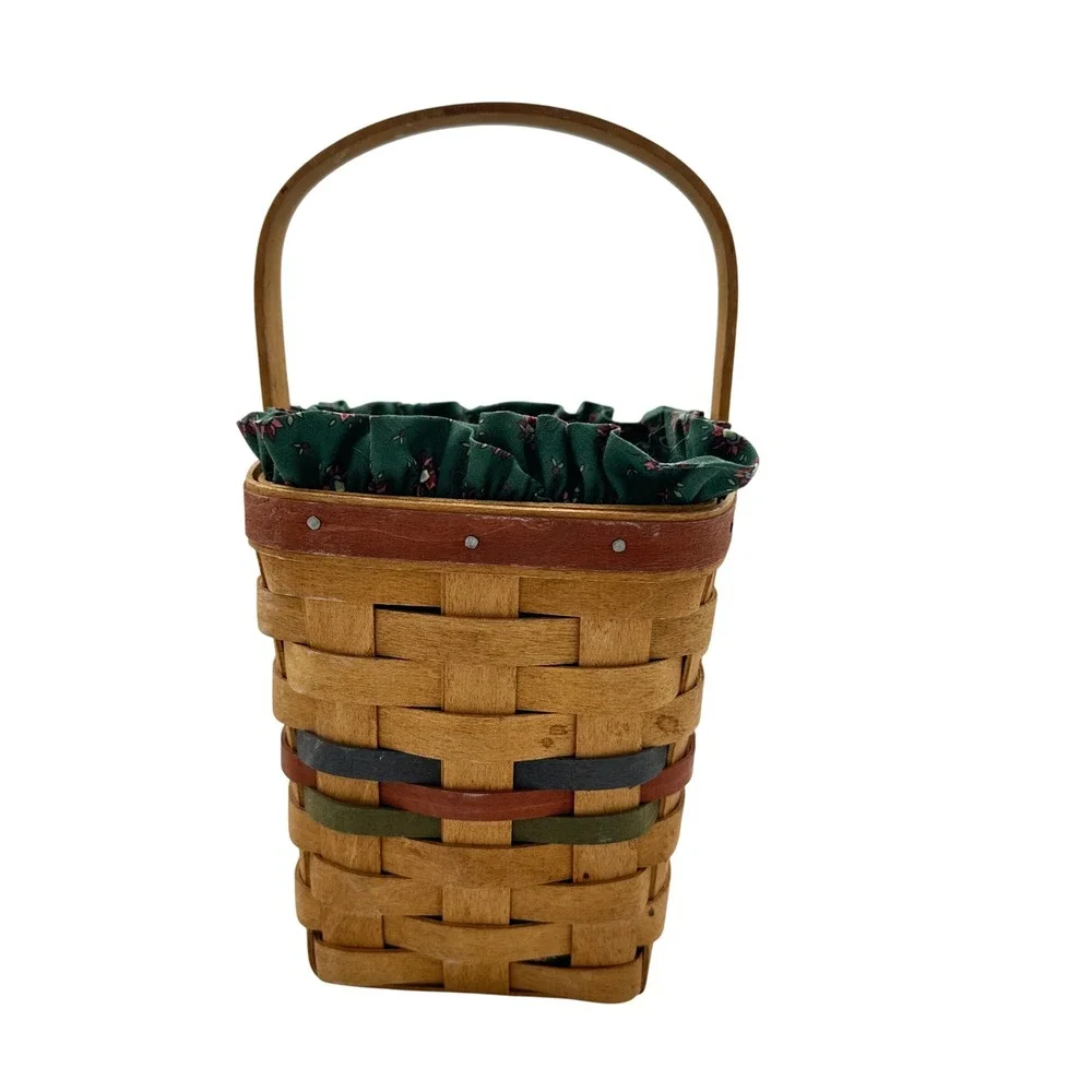 Vintage Longaberger Shades of Autumn Bittersweet Basket 1992‎ Liner Protector